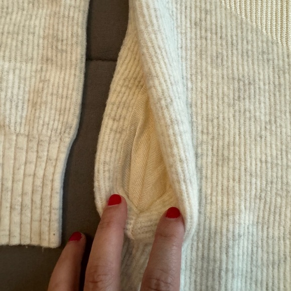 Lululemon Restful Intention Sweater in Angel Wing / Heathered Light Ivory - Picture 12 of 14
